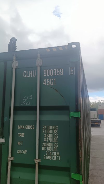 VARŠAVA, 40´HC, CARGO WORTHY, 1550€ = 37800KČ