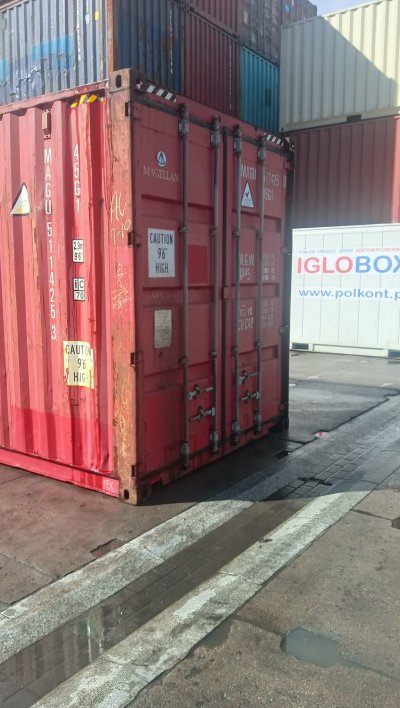 VARŠAVA, 40´HC, CARGO WORTHY, 1550€ = 37800KČ